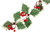 Pre-lit LED Battery Operated Holly and Berry Christmas Garland - 3.5' - Warm White - IMAGE 3
