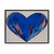 Framed Open Your Heart Canvas Wall Art - 24" x 32" - Champagne - IMAGE 1