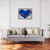 Framed Open Your Heart Canvas Wall Art - 24" x 32" - Champagne - IMAGE 2