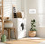 Laundry Wash, Dry, Fold and Put Away Framed Wall Art - 12" x 18" - White - IMAGE 2