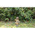 9.25" Squirrel Holding Go Away Sign Outdoor Garden Statue - IMAGE 3