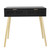 Bohemian 2-Drawer Console Table - 31.5" - Black and Gold - IMAGE 3