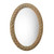 40" Decorative Lark Braided Oval Mirror - IMAGE 1