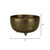 Large Metal Round Footed Bowl - 10" - Brass Finish - IMAGE 5