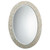 Large Pearl Oval Wall Mirror - 43.5" - Blue and Beige - IMAGE 1