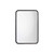 Metal Framed Rectangular Vanity Wall Mirror - 36" - Black - IMAGE 2