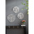 Large Leaf Wall Decoration - 20.5" - White - IMAGE 3