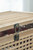 Woven Bamboo Decorative Box - 18.5" - Brown