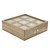 Tic Tac Toe Box Mango Wood Tabletop Decoration - 10" - IMAGE 3