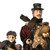 Set of 4 Family Carolers Christmas Figures 35" - IMAGE 3