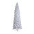 10’ Pre-Lit Slim White Artificial Christmas Tree, Clear LED Lights - IMAGE 3