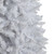10’ Pre-Lit Slim White Artificial Christmas Tree, Clear LED Lights - IMAGE 5