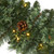 Pre-Lit Mountain Pine with Pinecone LED Lighted Artificial Christmas Garland - 6' x 7" - Clear Lights - IMAGE 3