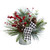 12” Frosted Pinecones and Berries Artificial Christmas Arrangement - IMAGE 1