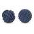 Rope Orb Filler Decorations - 4" - Navy Blue - Set of 12 - IMAGE 1