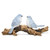 Birds on Branch Tabletop Figurine - 9.5" - Blue and Brown - IMAGE 1