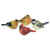Birds Tabletop Figurines - 4" - Multicolor - Set of 12 - IMAGE 1