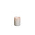 Flameless LED Dripping Christmas Pillar Candles - 4" - White - Set of 4 - IMAGE 1