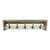 31.5" Brown and White Farm Style 5 Hook Coat Hanger - IMAGE 6