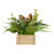 Boxed Floral Arrangement with Bunny Easter Decoration - 12"