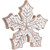 7.25" White Snowflake Christmas Tabletop Decoration - IMAGE 4