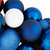 22" Red White and Blue 3-Finish Patriotic Ornament Wreath - IMAGE 5