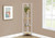 4-Tier Etagere Bookcase with Shelves - 59.25" - White and Brown - IMAGE 2
