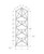 4-Tier Etagere Bookcase with Shelves - 59.25" - White and Brown - IMAGE 5