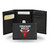 4" Black and Red NBA Chicago Bulls Embroidered Trifold Wallet - IMAGE 1