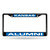 6" x 12" Blue and White Kansas Jayhawks Rectangular License Plate Cover - IMAGE 1