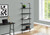 5-Tier Ladder Metal Bookcase with Shelves - 72" - Black and White - IMAGE 2