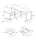 L-Shaped Computer Desk - 72" - Brown and Black - IMAGE 5