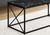 Rectangular Metal Coffee Table - 40.5" - Black and White - IMAGE 3
