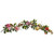 5' x 5" Pink and Red Artificial Spring Floral Garland, Unlit - IMAGE 1