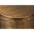 Hammered Hand Crafted Drum Shaped Accent Table - 22" Antique Copper - IMAGE 3