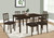 Rectangular Dining Table - 35.5" - Espresso Brown - IMAGE 2