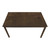 Rectangular Dining Table - 35.5" - Espresso Brown - IMAGE 6