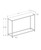 Rectangular Accent Console Table - 31.5" - White - IMAGE 5