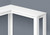 L-Shaped Console Table - 35.5" - White - IMAGE 3