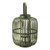 Vintage Style Bamboo Candle Lantern - 17" - Green - IMAGE 4