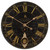 Antique Style "Bond Street London" Round Wall Clock - 30" - Black and Gold - IMAGE 1