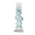 Stacking Rock Candle Holders - 13.5" - Blue and White - Set of 2 - IMAGE 5