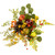 Apples, Berries and Pears Artificial Fall Harvest Cornucopia - 20" - Brown and Green