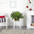 32" Boston Fern Artificial Plant with Metal Planter - IMAGE 3