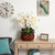 30" Phalaenopsis Silk Artificial Floral Arrangement in Wicker Pot - IMAGE 3