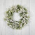 Glittered and Frosted Berry and Eucalyptus Artificial Christmas Wreath - 24" - Unlit - IMAGE 4