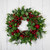 Crabapple and Berries Boxwood and Pine Artificial Christmas Wreath - 26" - Unlit - IMAGE 4