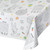 Easter Kids Activity Rectangular Disposable Tablecloth - 7.25' - White and Black - Club Pack of 12 - IMAGE 1