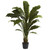 3.5' Artificial Birds Nest Plant in a Black Pot - IMAGE 1