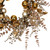 Ornaments, Holly and Berries Artificial Christmas Wreath - 30" - Gold and Copper Tone - IMAGE 5